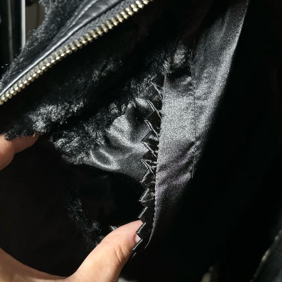 Dennis Basso Black Faux Fur Vest with Satin Lining, Multi-pockets, Size XL - Picture 8 of 9